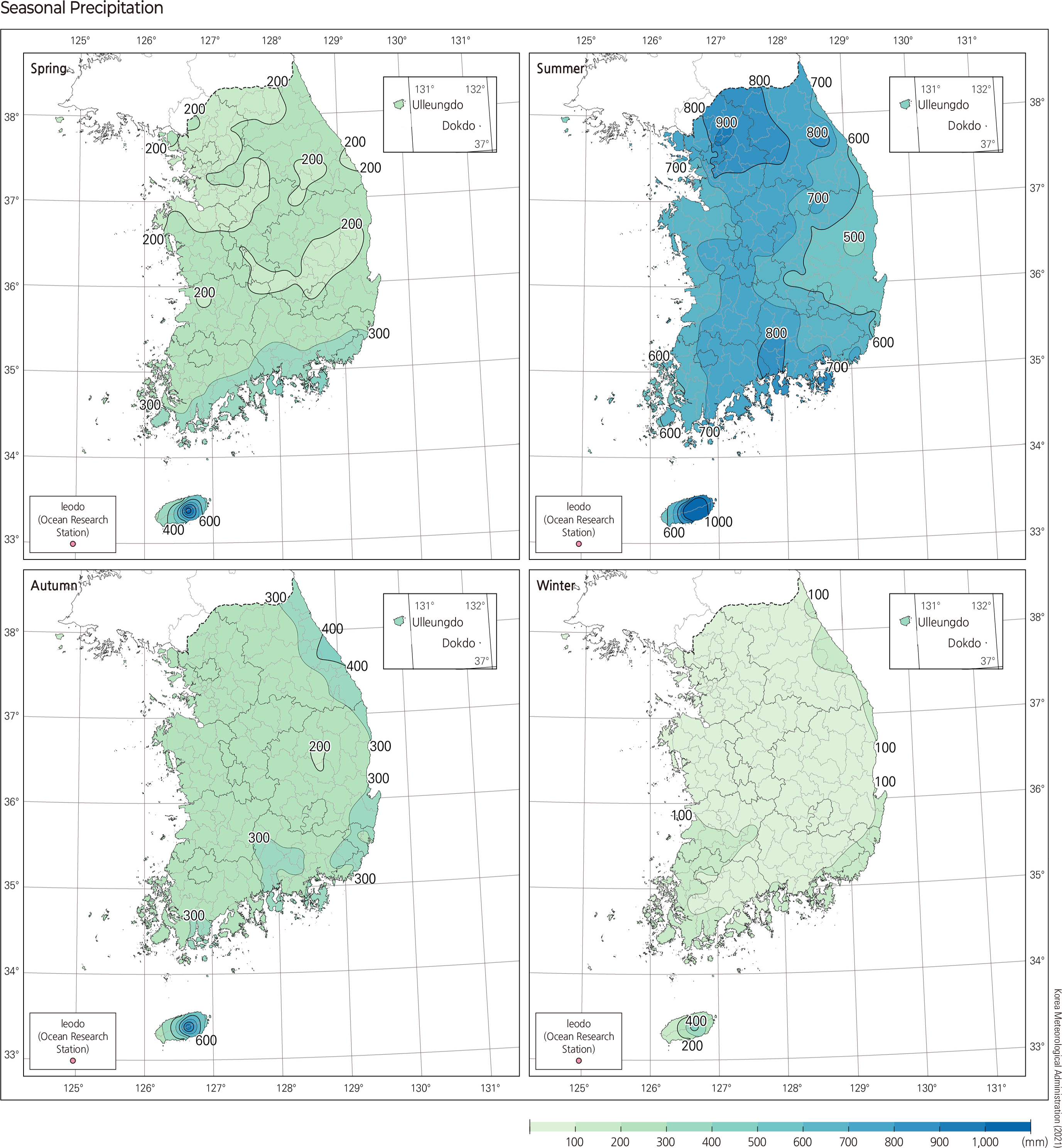 Seasonal Precipitation