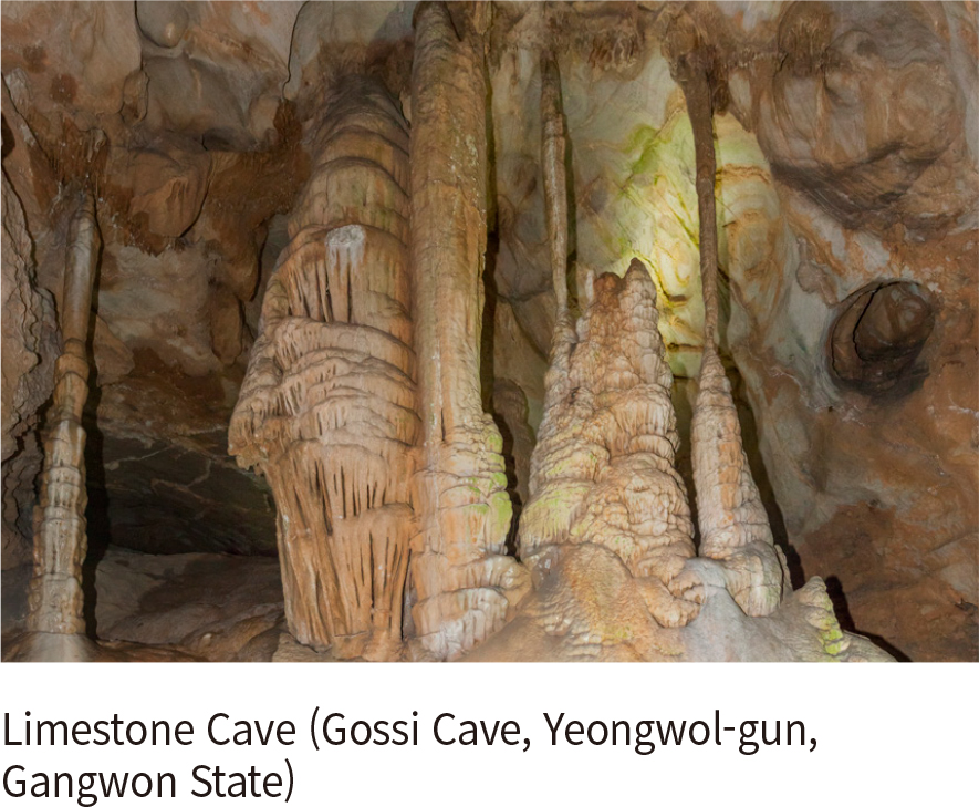Limestone Cave (Gossi Cave, Yeongwol-gun, Gangwon State)