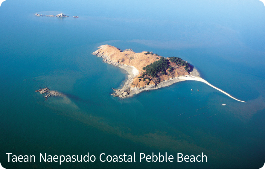 Taean Naepasudo Coastal Pebble Beach