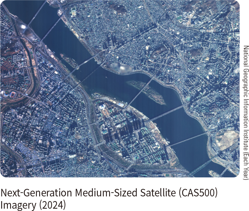 Next-Generation Medium-Sized Satellite (CAS500) Imagery (2024)