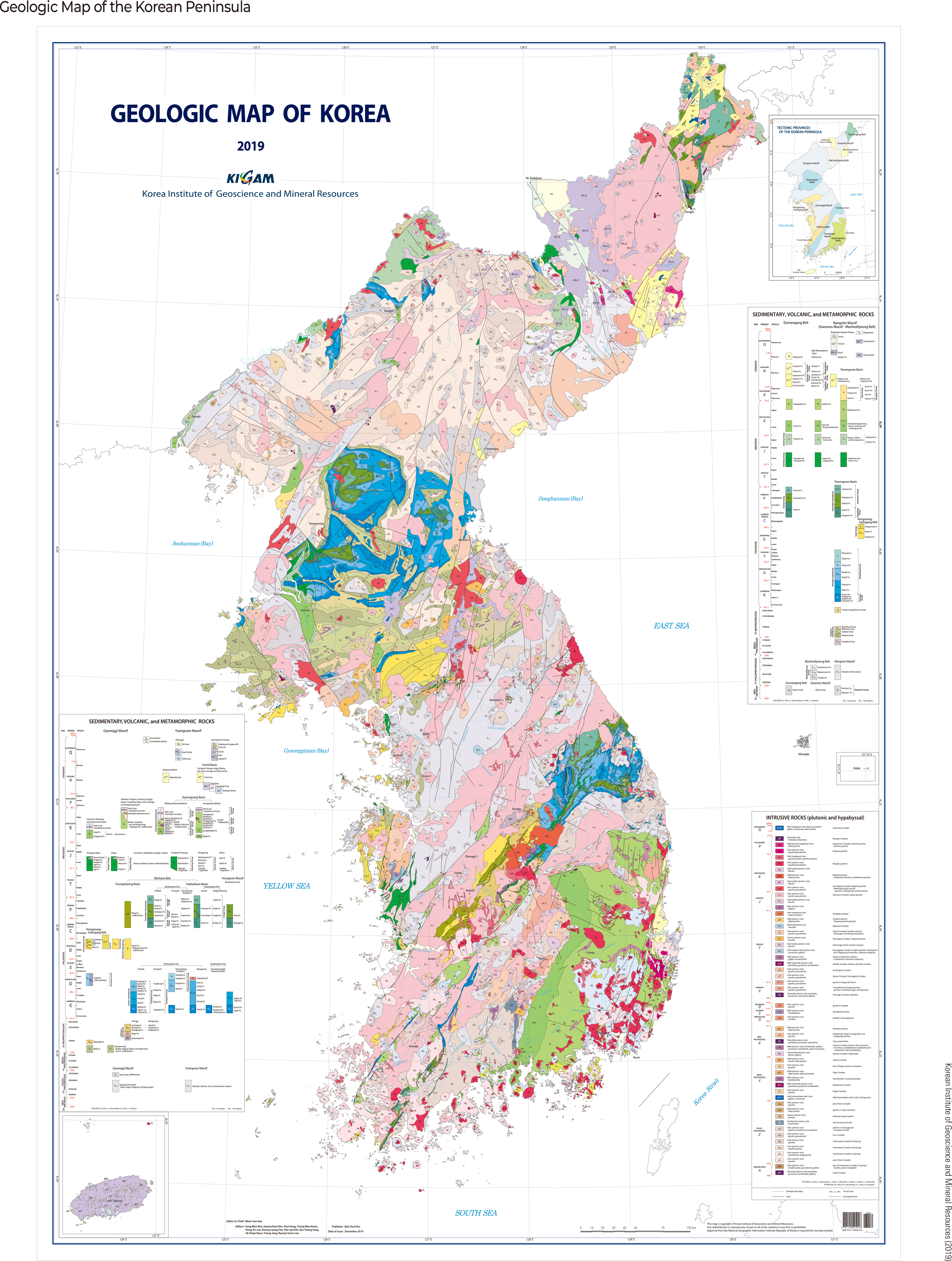 GEOLOGIC MAP OF KOREA