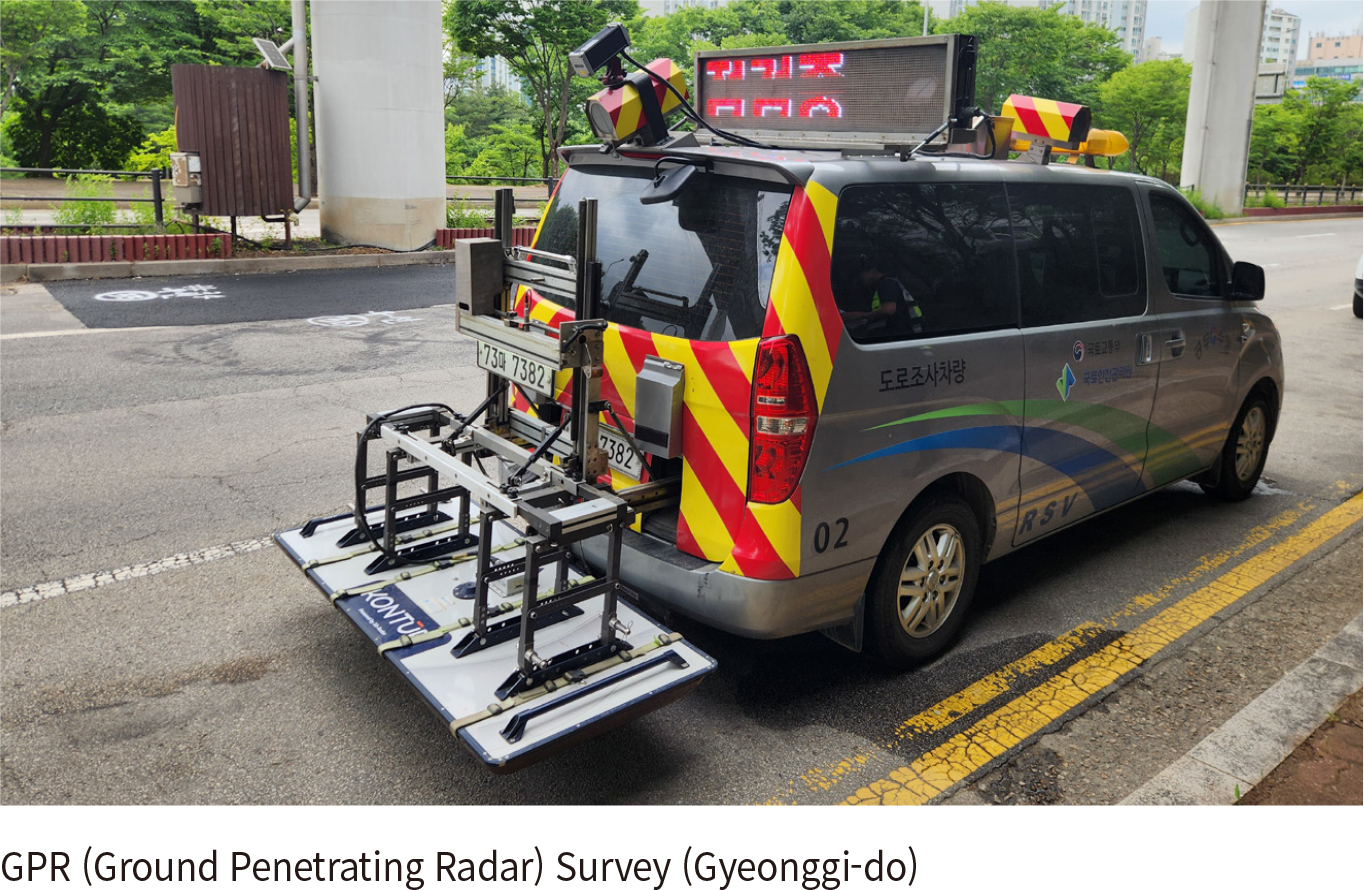 GPR (Ground Penetrating Radar) Survey (Gyeonggi-do)