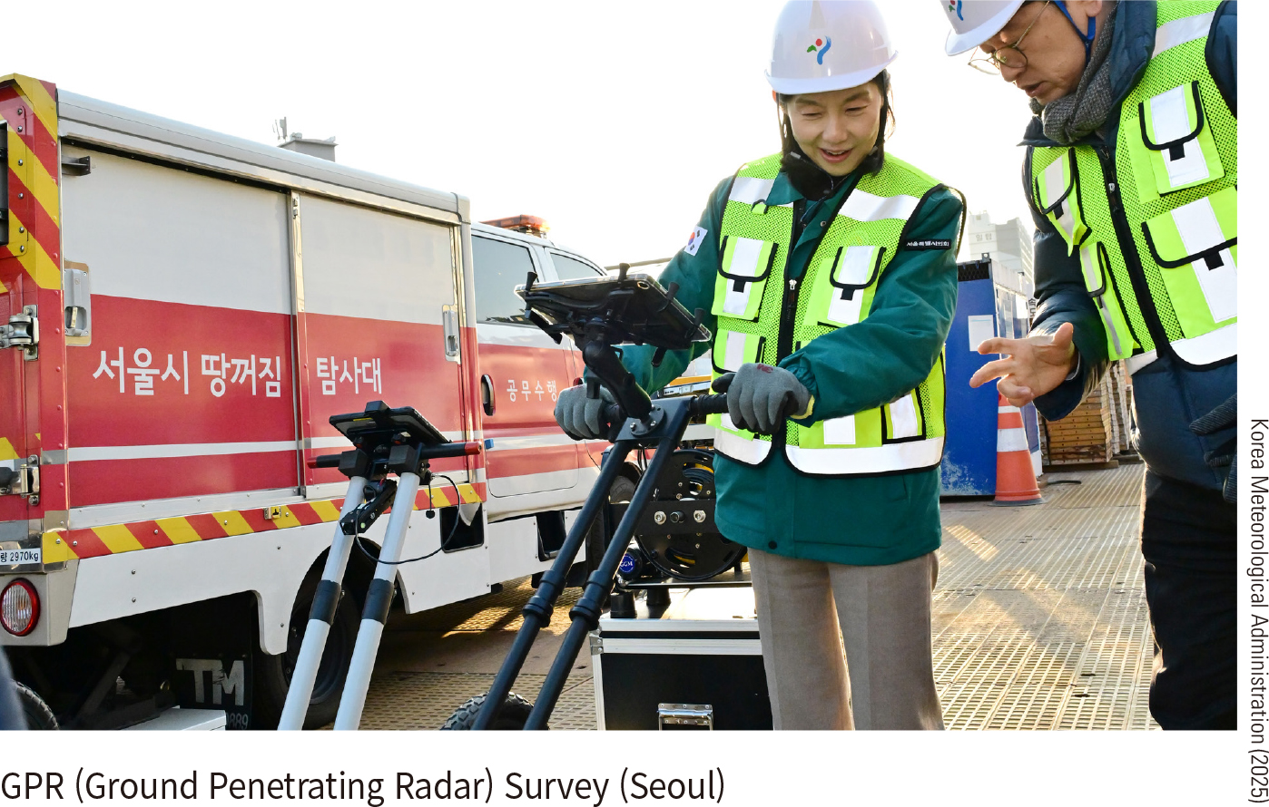 GPR (Ground Penetrating Radar) Survey (Seoul)