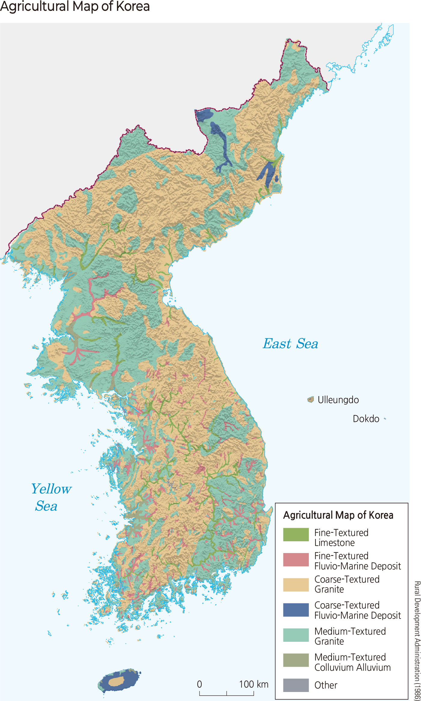 Part of a 1:5,000 Soil Map (Bukbyeon-ri, Gimpo-si)